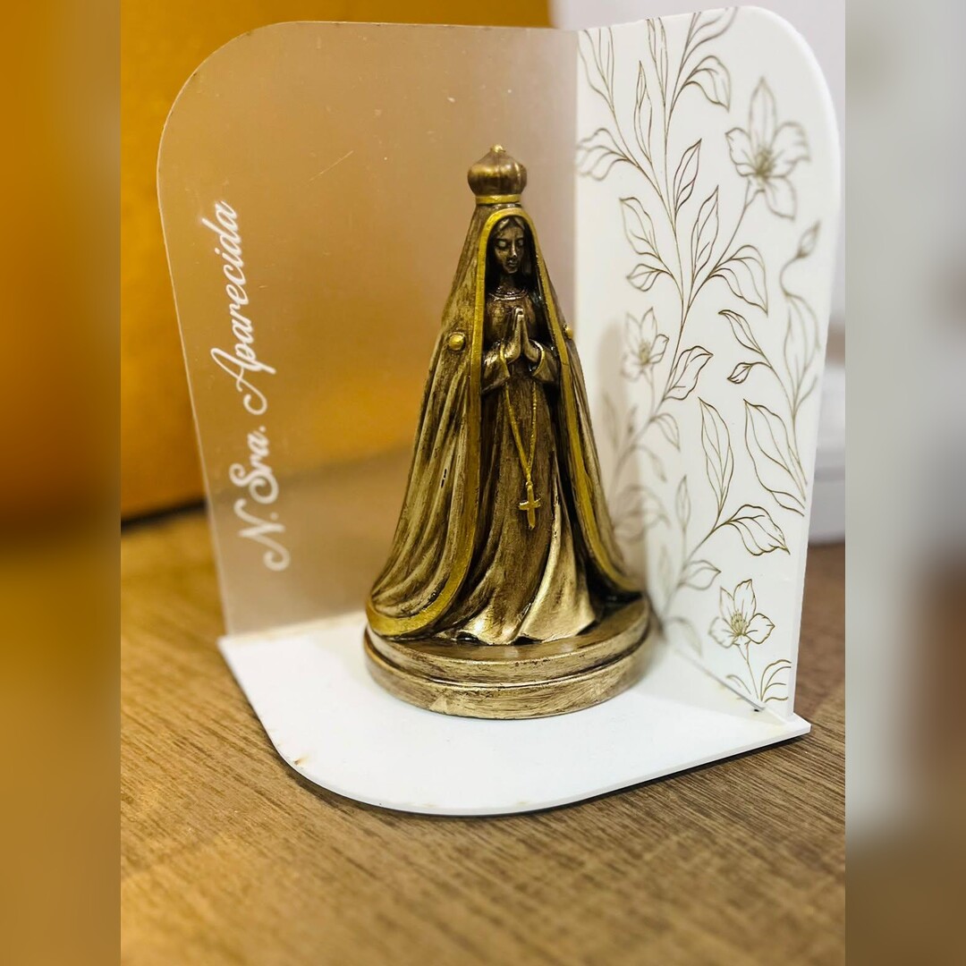 Nossa Senhora Aparecida em acrílico