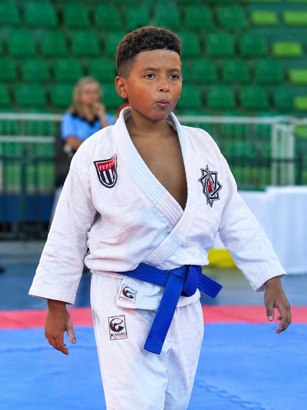 Danielsinho no tatame durante o Amistoso de Judô Extrema 2026